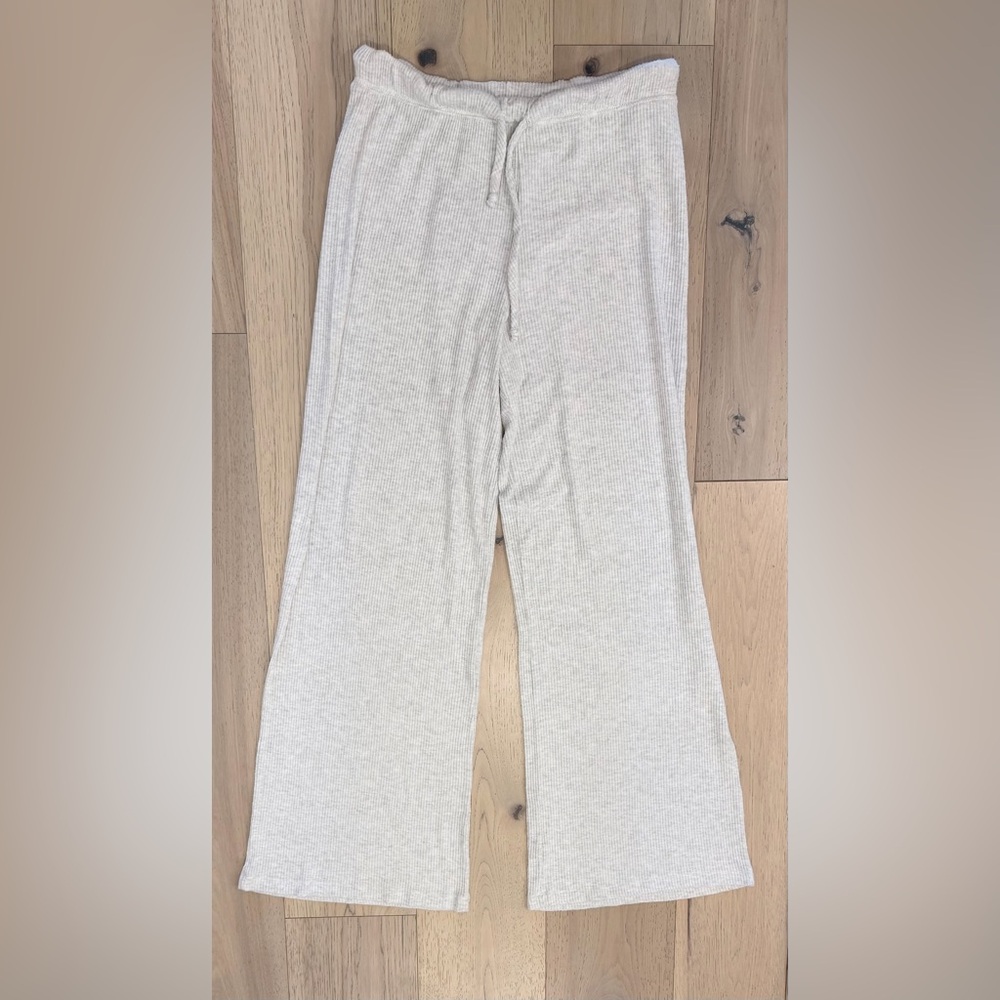 Brand New Cozy CJLA Brushed Knit Ribbed Pants -size XL (fits like L)
